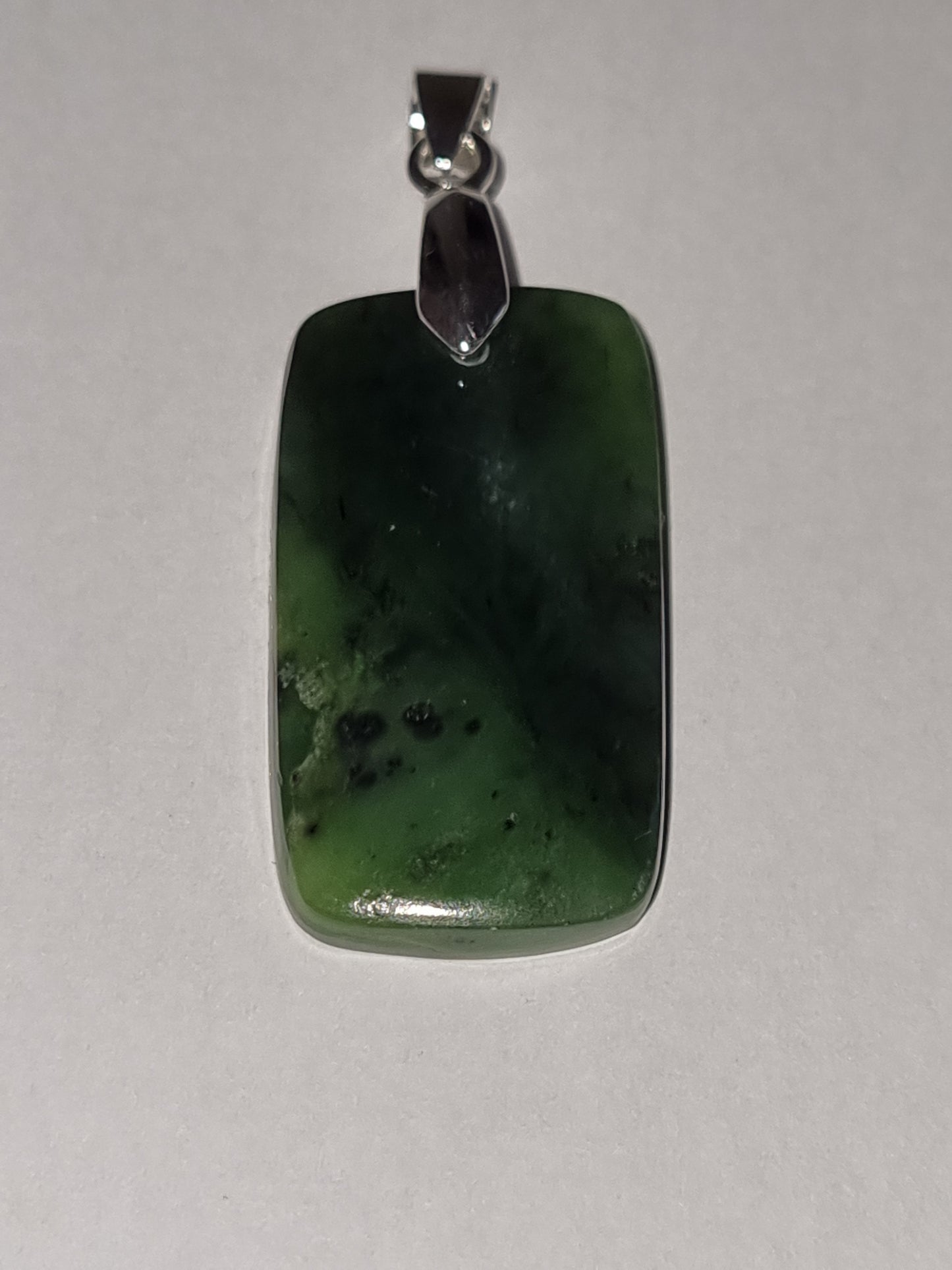 Jaspe Nephrite 33mm par 18mm