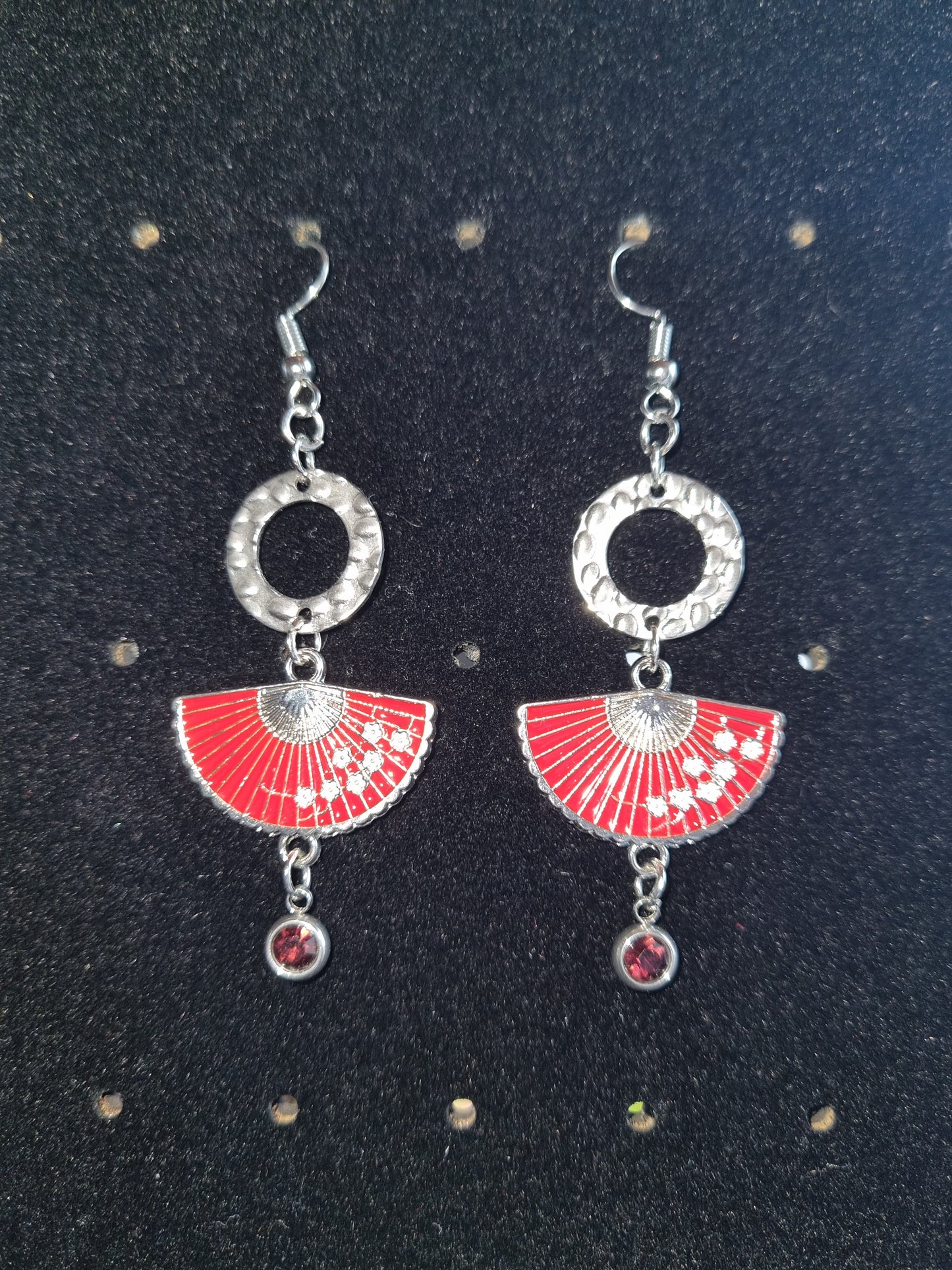 Boucles fantaisie éventail