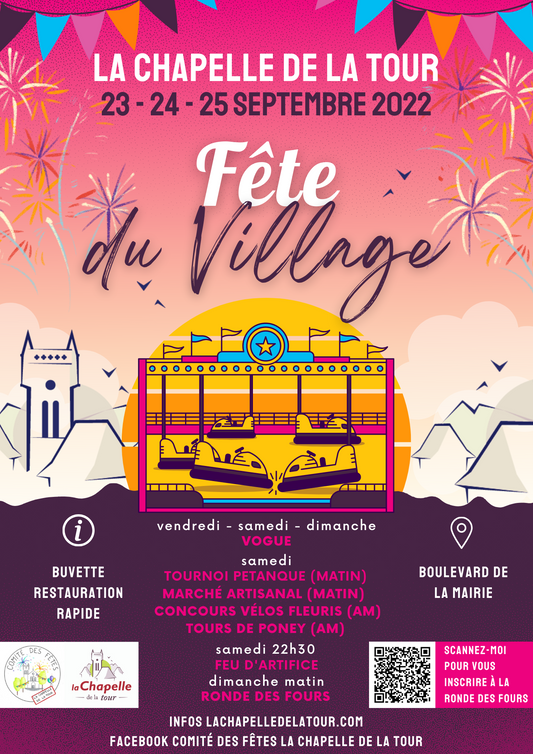 La Chapelle-de-la-Tour (38110) - Fête du village 2022