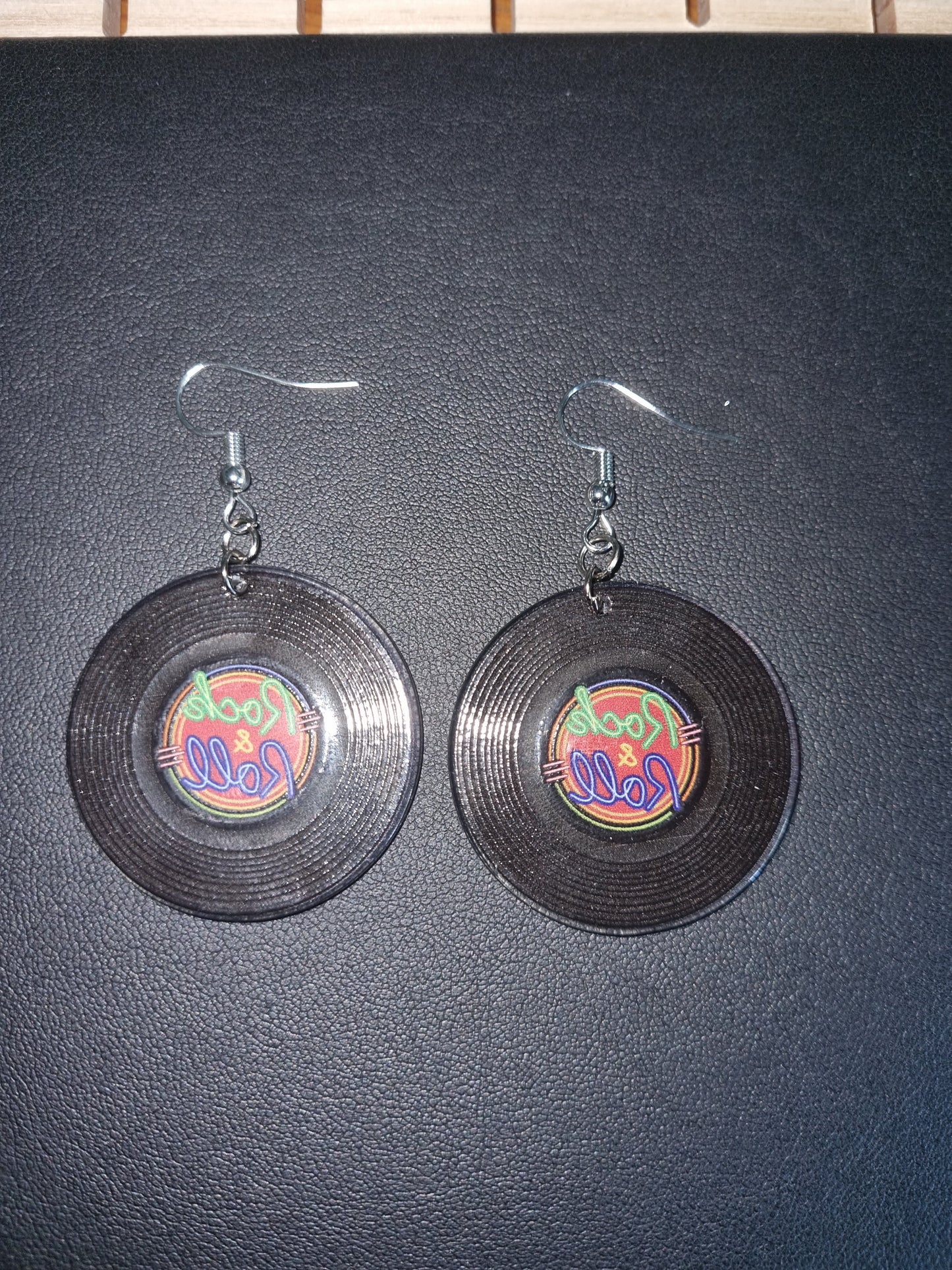 Boucles originales disques crochets acier inoxydable.