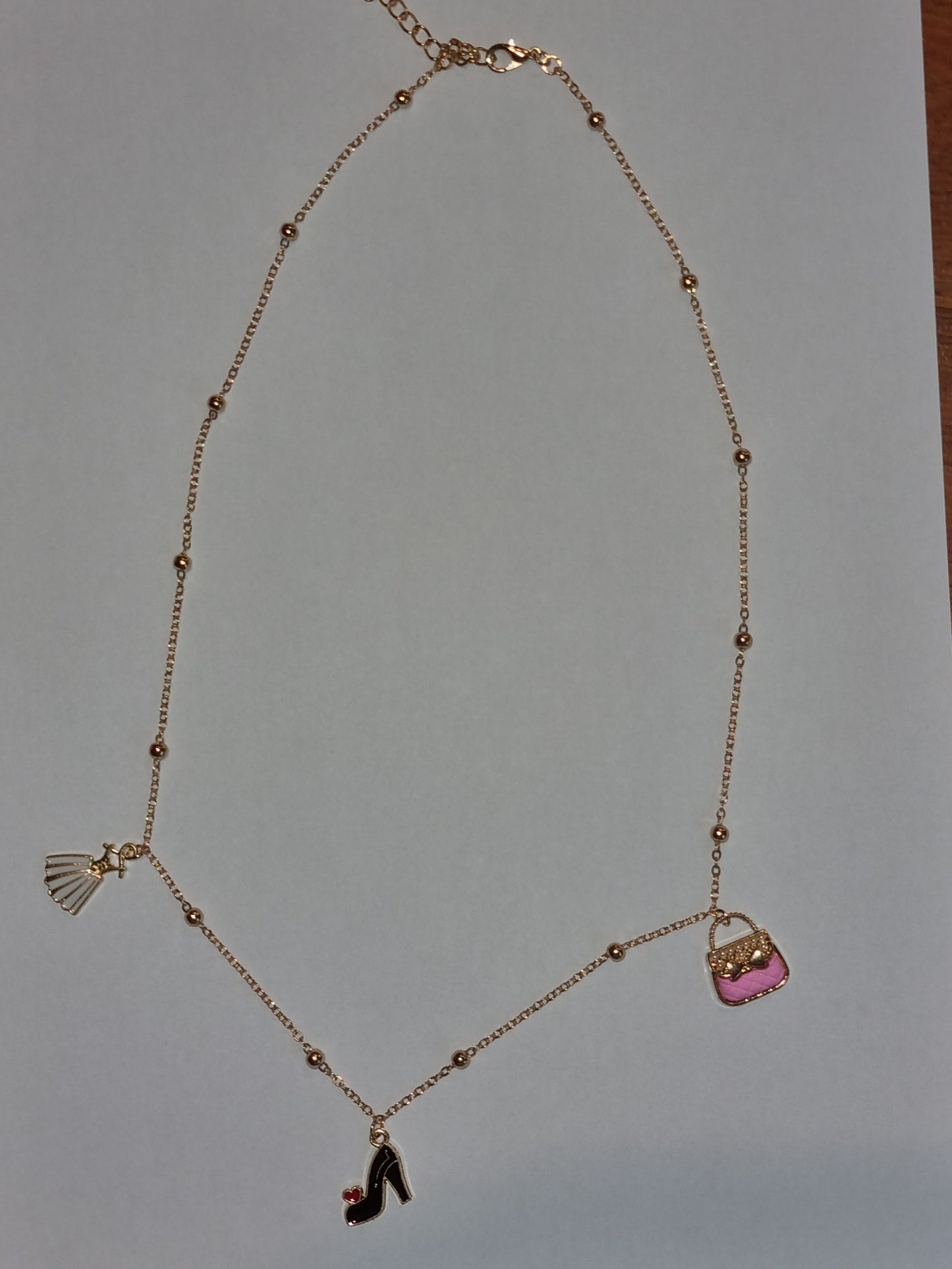 Pendentif fantaisie pampilles