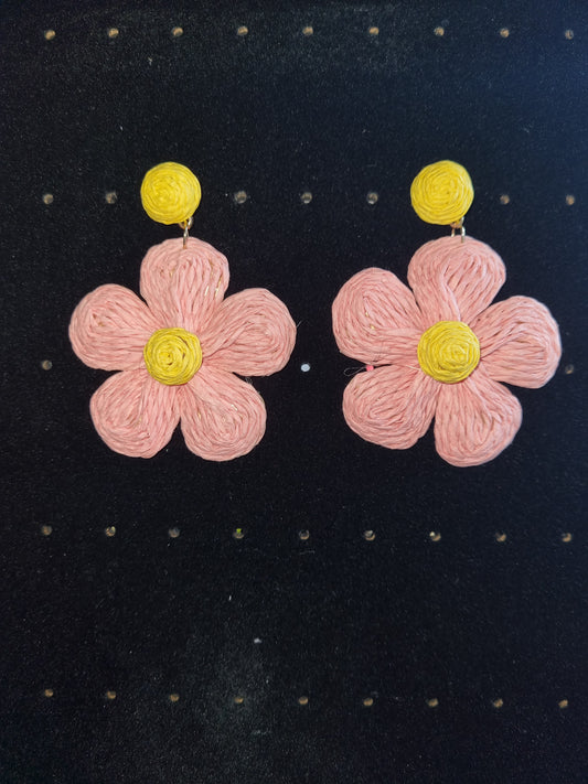Boucles d'oreilles macramé 5cm et demi