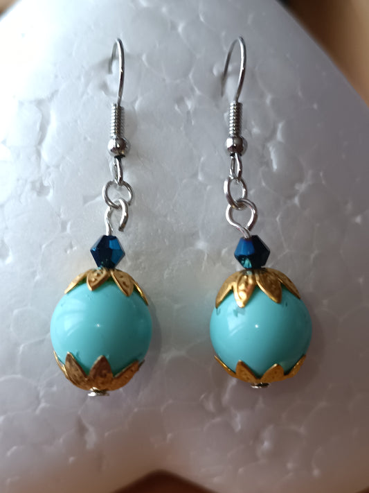 Boucles d'oreilles perles