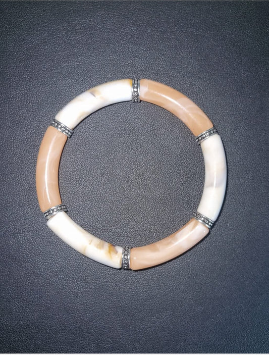 Bracelet perle en verre